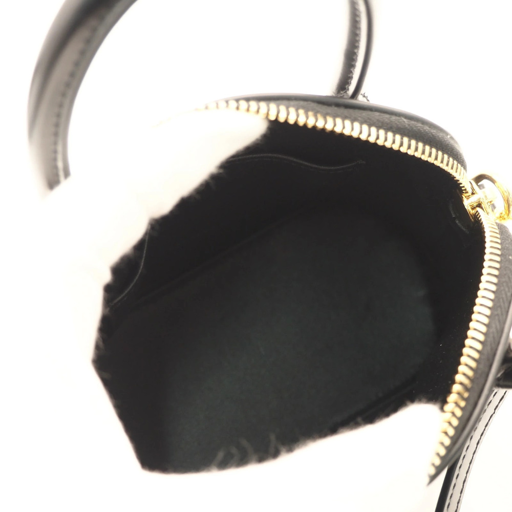 Celine Onorin Calf Leather Lambskin Shoulder Bag Black - Picture 13 of 16